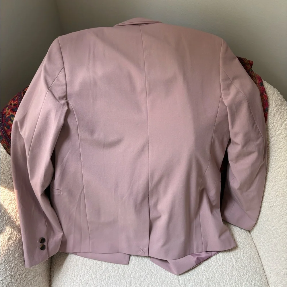 ZARA RELAXED FIT BLUSH BLAZER